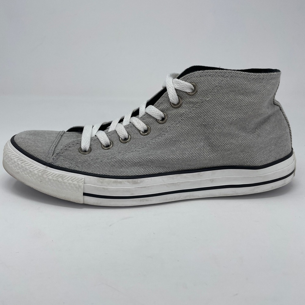 Converse Chuck Taylor All Star Grey Pinstripe High Top‎ Classic M 10 12 132348F